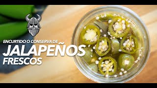 JALAPEÑOS ENCURTIDOS  Jalapeños en conserva  la mejor manera de conservar tu jalapeño  JALAPEÑOS [upl. by Shing]