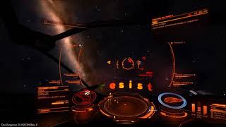 Elite Dangerous Horizons  Beta 30 testing gimballed Shock cannons [upl. by Aihsenor911]