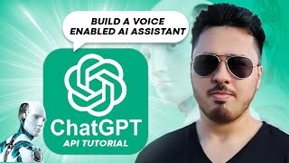 Lets Build an AI Voice Assisted Using ChatGPT API  ChatGPT API Tutorial  Generative AI Series 🔥 [upl. by Vastha]