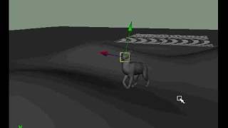 Quadruped Path Animation System Demo [upl. by Nommad]