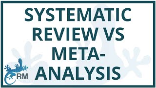 Systematic review vs metaanalysis  What’s the difference [upl. by Oettam]