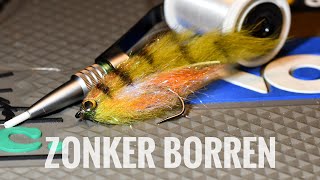 Zonker Borren  Fast Fly Tying Tutorial  Streamer Fly [upl. by Ellenehc958]