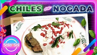 Prepara los más deliciosos Chiles en Nogada con la Chef Ingrid Ramos  Sale el Sol [upl. by Aiekahs]