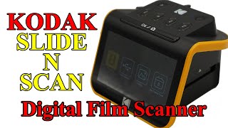 Kodak Slide N Scan Digital Film Scanner for 35mm Slides and Film Review 2023 [upl. by Anekahs]