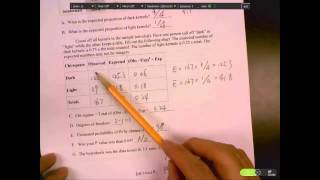 Biology 2 Lab 1 Mendelian Genetics for Segregation of a Monohybrid Cross in Corn [upl. by Refotsirhc]