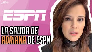 ¿Por qué salió ADRIANA MONSALVE de ESPN  Entre Camaradas [upl. by Ecilahs]