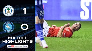 HIGHLIGHTS  Wigan 10 Wycombe [upl. by Nywloc]