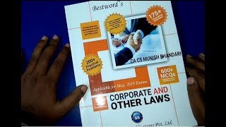 munish bhandari ca inter corporate and other law may 2019 [upl. by Bussy772]