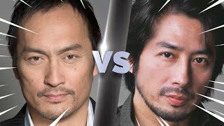 KEN WATANABE vs SANADA HIROYUKI Who is The Better Handsome Japanese Man [upl. by Elleirda]