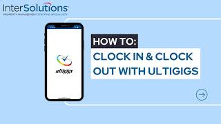 How to Clock In amp Clock Out with Ultigigs [upl. by Ramilahs]