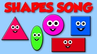 Shapes Song  We Are Shapes  Learn Shapes [upl. by Sihunn]