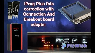 iprog plus Toyota AQUA meter correction with Denso Test 2 and connections [upl. by Etteyafal]