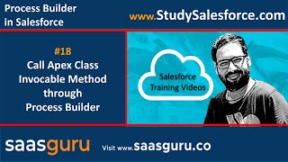 18 Call Apex class invocable method through Process Builder in Salesforce  Salesforce Training [upl. by Adnauqahs298]