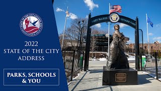 Jersey City Mayor Steven M Fulop 2022 State of the City Address Parks and Schools [upl. by Neram]