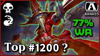 Goblin Tribal Aggro  Historic  Mythic Ranked  MTG Arena [upl. by Anura]