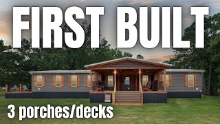 The quotBASECAMPquot NEVER BEFORE SEEN prefab house model right here Home Tour [upl. by Naig780]