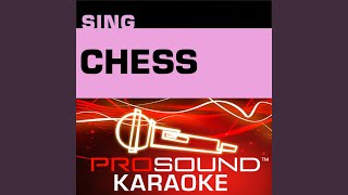 Anthem Karaoke Instrumental Track In the Style of Chess [upl. by Ranie]