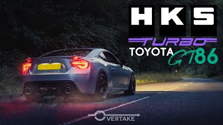 Toyota GT86 HKS Turbo kit  In Depth Owners Review of this 300bhp modified GT86 [upl. by Icrad]