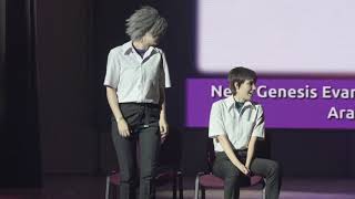 Opencon 2018 Neon Genesis Evangelion  Kaworu Nagisa Shinji Ikari  Aoi Arakawa Lena Che [upl. by Sivrup]