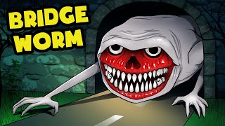 The Bridge Worm Crawled Out to Hunt Cartoon Animation [upl. by Lemak]