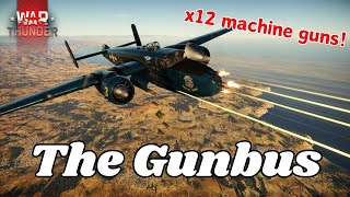 The gunbus that has 12 heavy machine guns  War Thunder Gameplay [upl. by Odetta646]