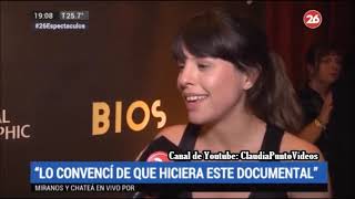 Rosario Ortega Hablando del quotDocumental de Charly Garcíaquot [upl. by Airekal]