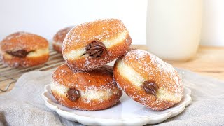 Beignets au chocolat  Recette facile [upl. by Nowahs]