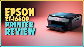 Epson Ecotank Pro ET16600 Color Printer Review  Best wireless printer under 2000 in 2024 [upl. by Enelehs]