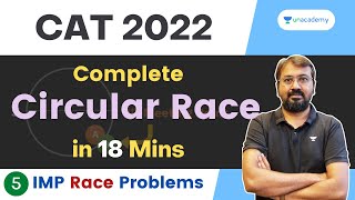 Circular Race  All Concepts  IMP Questions  CAT IPMAT  Ronak Shah [upl. by Raval]