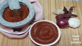 Authentic Goan Recheado Masala I Rechead Masala Recipe I How to make the Special Goan Rechead Masala [upl. by Kenzi910]