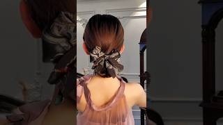 Elegent Hair clip ribbon🌸trending fashion viralvideo [upl. by Sivla]