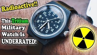 This Tritium Military Watch Is UNDERRATED Stocker amp Yale Sandy 184 Review [upl. by Andromede241]