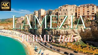 The Beautiful Italian city of Lamezia Terme Lamezia Terme Drone Aerial in 4k [upl. by Yelrak]