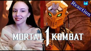 Cyrax Looks Amazing  MORTAL KOMBAT 1 Khaos Reigns  Cyrax Gameplay Trailer Reaction [upl. by Enelrihs]