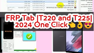 how to FRP Samsung Tab A7 T220 T225 Bypass Google Account Using Sp flash tool Android 13 12 11 [upl. by Pan975]