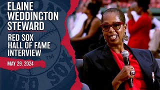 MLB Trailblazer Elaine Weddington Steward Inducted Into Red Sox Hall Of Fame [upl. by Nevek]