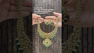 Best One Gram Victorian Jewellery Designs With Price in Begum Bazar pakeezahfashion 9441101111 [upl. by Miahc]