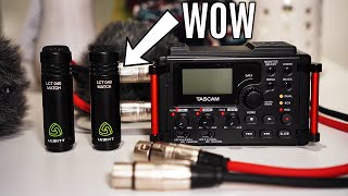 THE BEST Ambient Audio Field recording setup EVER  Lewitt LCT 040 amp Tascam dr60dmkii [upl. by Lada]