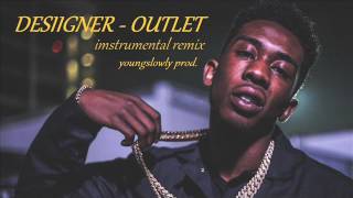 Desiigner Outlet Instrumental remix [upl. by Gnal]