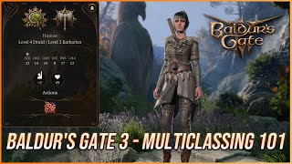 Multiclassing 101  A Baldurs Gate 3 Guide [upl. by Amabil]