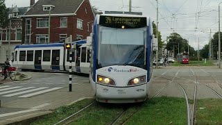 HTM RandstadRail lijn 34 LansingerlandZoetermeer  Den Haag De Savornin Lohmanplein  2021 [upl. by Ydnim395]