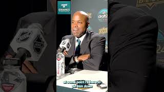 Mike Grier on Joe Thorntons Role With The San Jose Sharks [upl. by Kirad383]