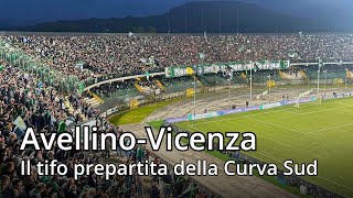 AvellinoVicenza la coreografia della Curva Sud nei playoff di Serie C [upl. by Hsara]