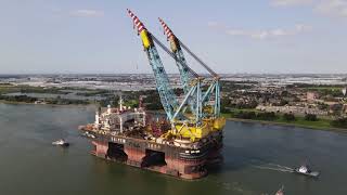 Saipem 7000 op het Scheur [upl. by Neros]