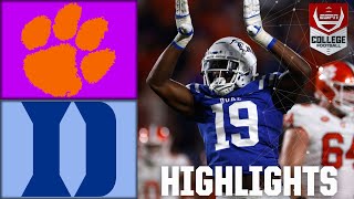 Clemson Tigers vs Duke Blue Devils  Full Game Highlights [upl. by Valleau]