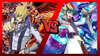 Jack Atlas ARCV VS Kaito Tenjo  Anime Duel [upl. by Fariss805]