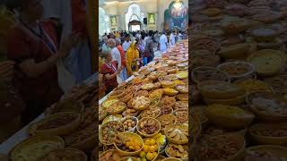 Jagannath chhappan bhog Darshan at Sri Sri Radha Giridhari Mumbai Mira road [upl. by Elatsyrk]