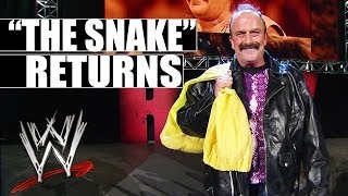 Jake quotThe Snakequot Roberts returns to WWE [upl. by Armalda]