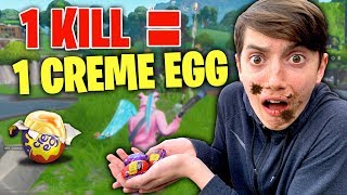 1 KILL  1 CREME EGG OVER 5000 CALORIES The Creme Egg Challenge [upl. by Knarf262]