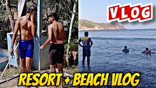 La Blanca Resort Stay amp Bogmalo Beach Visit  Goa Vlogs [upl. by Ahsenor]